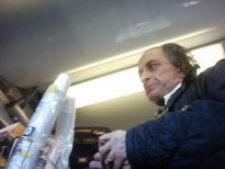 Paninaro sul treno