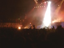 James Hetfield scalda il pubblico