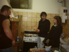 Mazzu, Naso e Sere in cucina