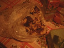 Il panettone distrutto da mic (vedi filmato)